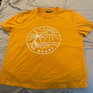 Shein size small cropped T-shirt.